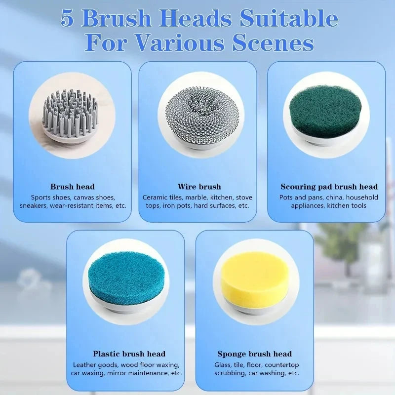 Electric Spin Scrubber