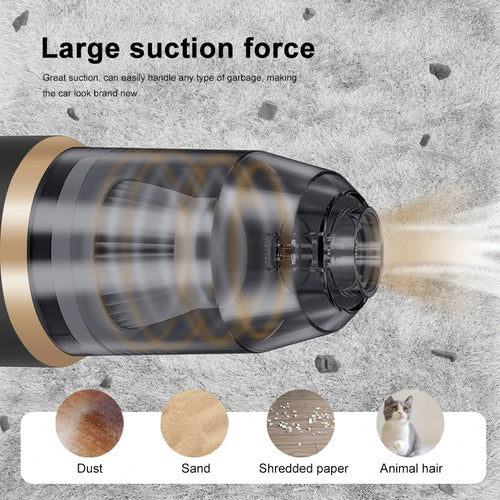 Portable Handheld Car Vacuum Cleaner