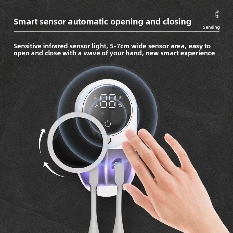 SMART TOOTHBRUSH SANITIZER & HOLDER